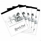 5 Set 9 X 12 Inches 40 Sheets Premium Quality Sketch Book Paper Pad Art Drawing