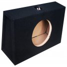 Heavy Duty Single Sealed 8" Subwoofer Enclosure Car Audio Speaker Box ALL MDF