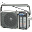 Panasonic AM/FM/Weather Alert AC/DC Portable Radio Grey PANRF2400