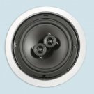 New 6.5" Ceiling Single Stereo Speaker.Dvc 6-1/2" In-Wall Flush Mount.9" Frame