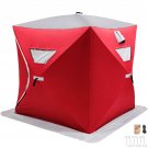 VEVOR 2-3 Person Ice Lake Fishing Shelter Pop-Up Insulated Tent w/ Carry Bag
