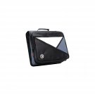 Universal 2 3-Ring Zipper Binder Black Lt-007-Black