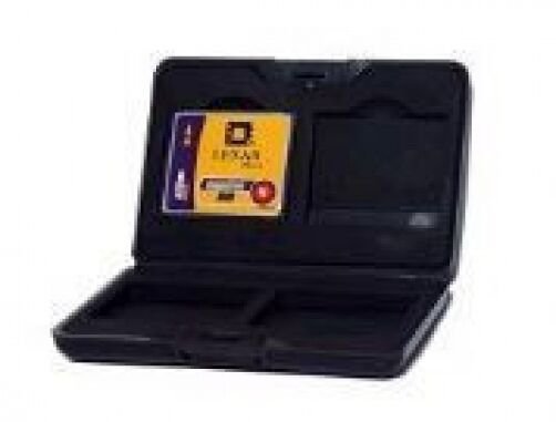 Aluminum Case for 4 CompactFlash CF Compact Flash Card