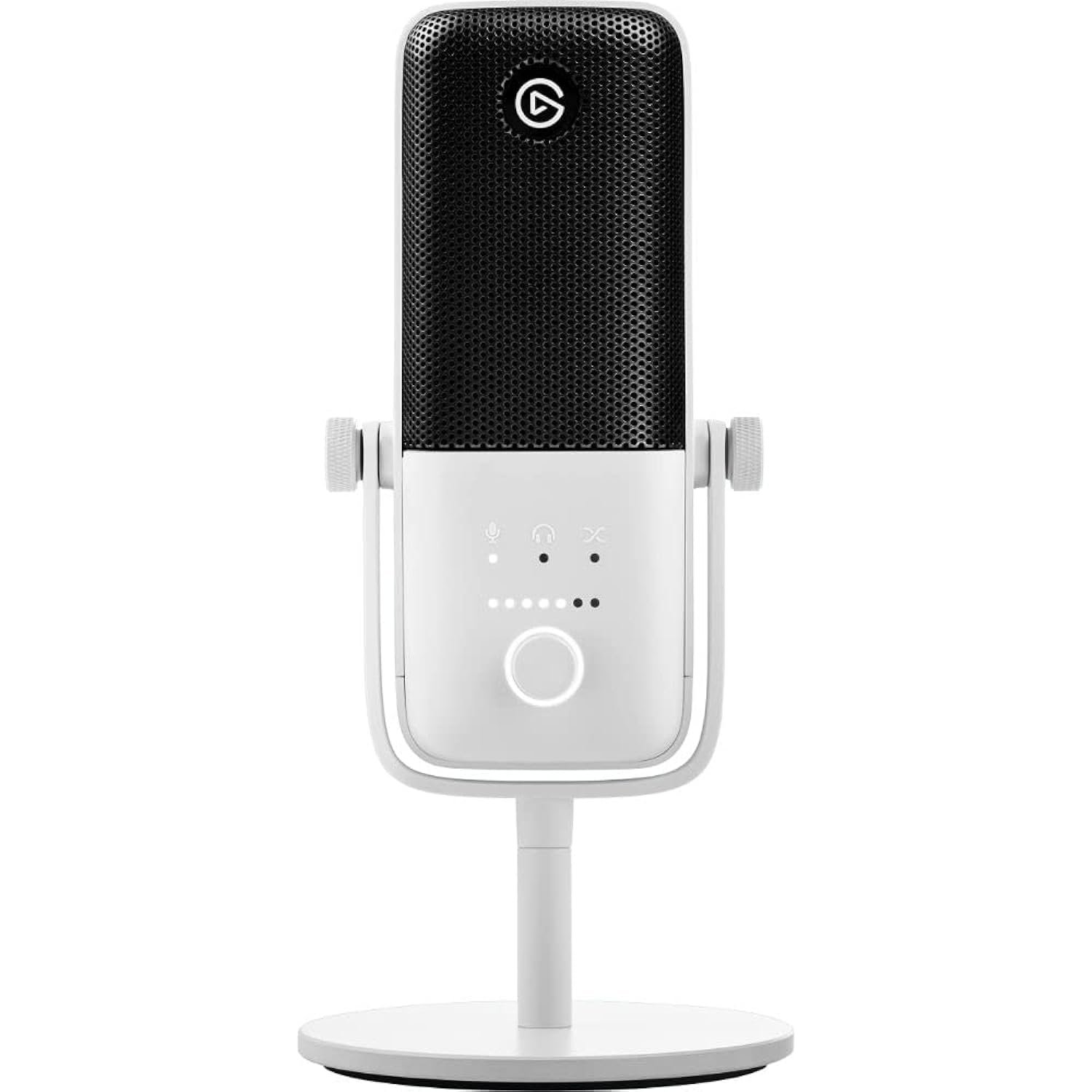 3 White - Premium Studio Quality USB Condenser Microphone for Streaming