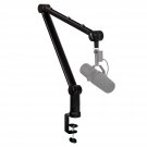 Adjustable 360° Rotatable Microphone Sturdy Stainless Steel Mic Desk