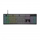 K55 CORE RGB Membrane Wired Gaming Keyboard – Quiet, Responsive Switches – Spill Resistance