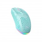 SM600 Plus Wireless Gaming Mouse with Honeycomb Shell,Tri-Mode Bluetooth/Wireless