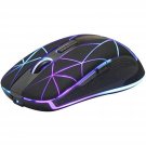 RM200 Wireless Mouse,2.4G Wireless Mouse 5 Buttons Rechargeable RGB Wireless Mouse with USB