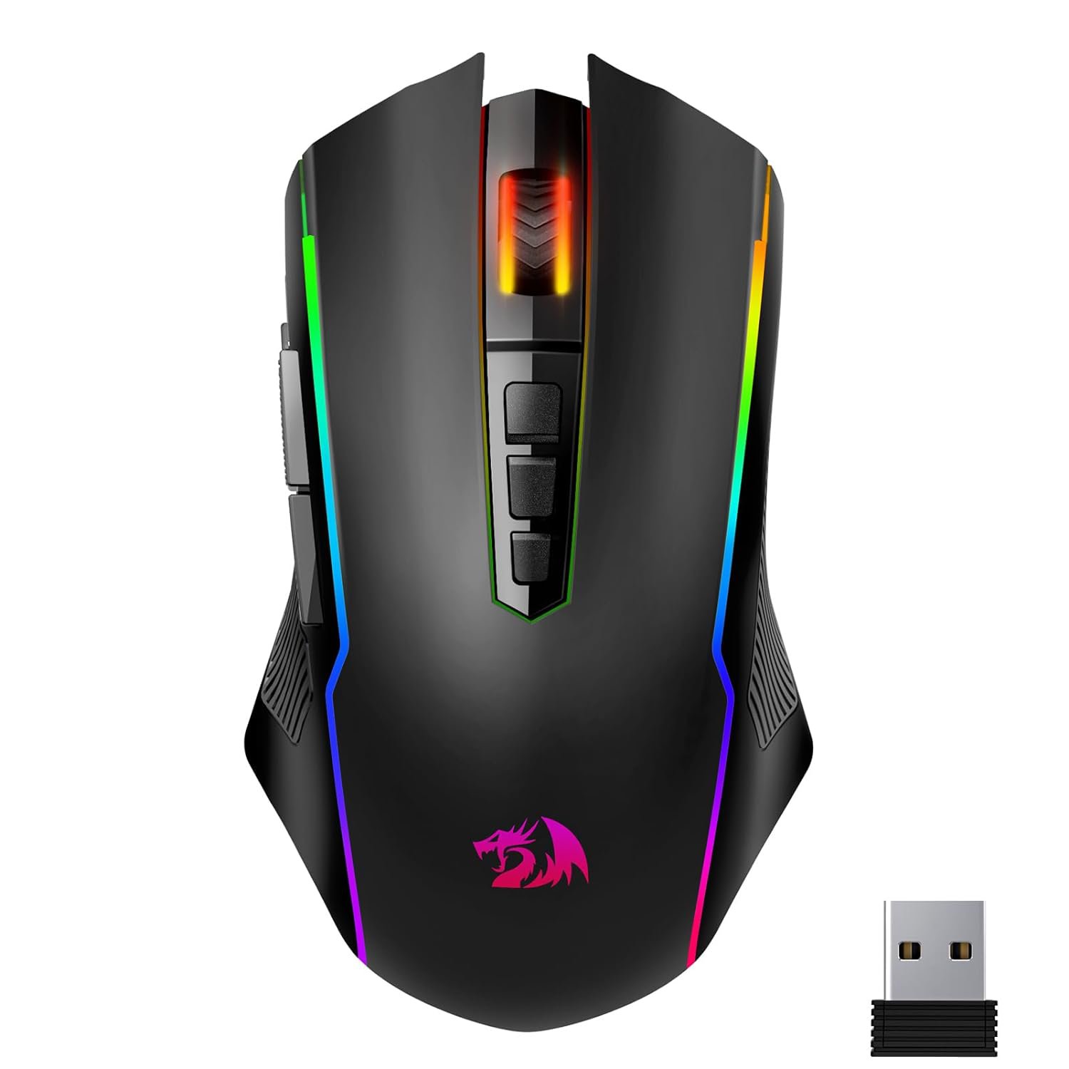 Wireless Gaming Mouse, Tri-Mode 2.4G/USB-C/Bluetooth Mouse Gaming