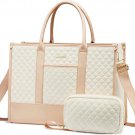 Laptop Bags for Women, 17 inch Waterproof Work Tote Bag with Clutch