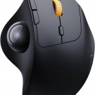 Wireless Trackball Mouse, EM04 Ergonomic Bluetooth Rollerball Mouse