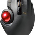ELECOM EX-G Pro Trackball Mouse, Wired, Wireless, Bluetooth