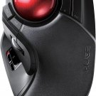 ELECOM HUGE Trackball Mouse, 2.4GHz Wireless, Finger Control, 8-Button Function
