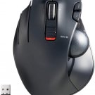 ELECOM EX-G Left-Handed Trackball Mouse, 2.4GHz Wireless, Thumb Control, 6-Button Function