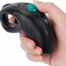 Wireless USB Handheld Finger Trackball Mouse with Laser Pointer