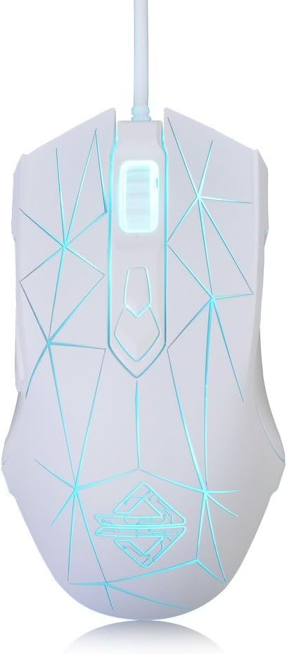 FIRSTBLOOD ONLY GAME. AJ52 Watcher RGB Gaming Mouse, Programmable 7 Buttons