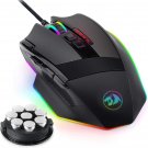 Redragon M801 Gaming Mouse LED RGB Backlit MMO 9 Programmable Buttons Mouse