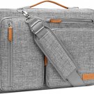 MOSISO 360 Protective Laptop Shoulder Bag,15-15.6 inch Computer Bag Compatible with MacBook Pro 16