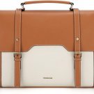 Missnine Laptop Bag 15.6 inch Canvas Messenger Bag for Women Professional Work Bag Shoulder Bag