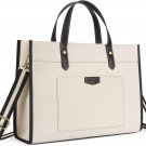 Missnine Laptop Tote Bag Canvas Laptop Bag 15.6 inch Work Shoulder Bags Casual Briefcase Handbag