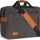 Men's Laptop Messenger Bag, 17-17.3 Inch Laptop Backpack, Water Resistant