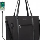 Laptop Tote Bag for Women 17.3 Inch Laptop Bag Waterproof Nylon Teacher Bag Work Bag