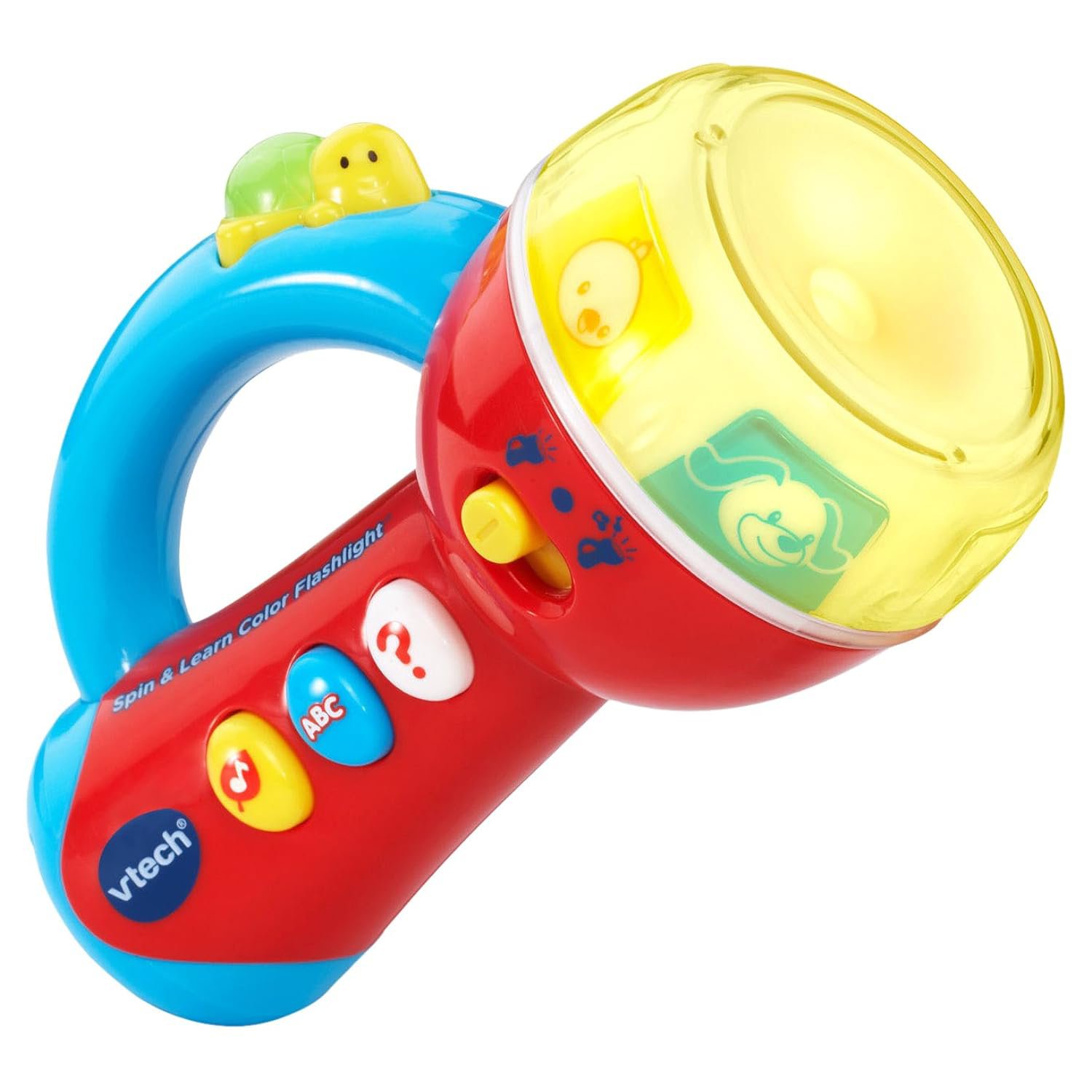 VTech Spin & Learn Color Flashlight for age 1 - 3 years , Red