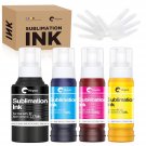 Sublimation Ink Refilled Bottles Compatible For Et2400 Et2720 Et2760 Et2750 Et4800 Et-2800 Et-2803
