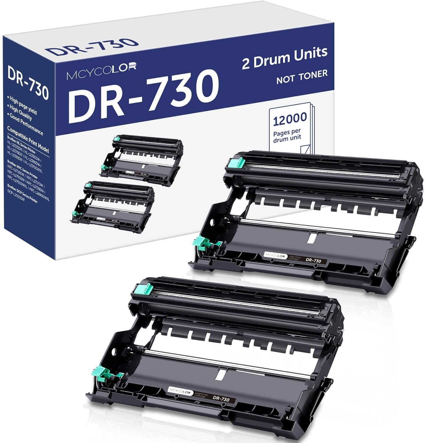 Dr730 Drum Unit Compatible Replacement For Brother Dr-730 Dr 730 To Use With Mfc-L2710Dw Mfc-L2750
