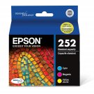 T252 Durabrite Ultra Ink Standard Capacity Color Combo Pack (T252520-S) For Select Workforce Print