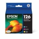 T126 Durabrite Ultra Ink Standard Capacity Color Combo Pack (T126520-S) For Select Stylus And Work