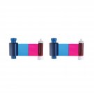 2 X Magicard Pronto 100 Printer Md100Ymcko Color Ribbon - Ymcko - 100 Prints Software Demo Card