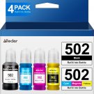 Compatible Ink Bottle Replacement For 502 T502 High Yield To Use With Et-15000, Et-2700, Et-2760,