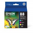 88 Durabrite Ultra Ink Black & Color Combo Pack For Cx-4400, Cx-4450, Cx-7400, Cx-7450, N-10, N-11
