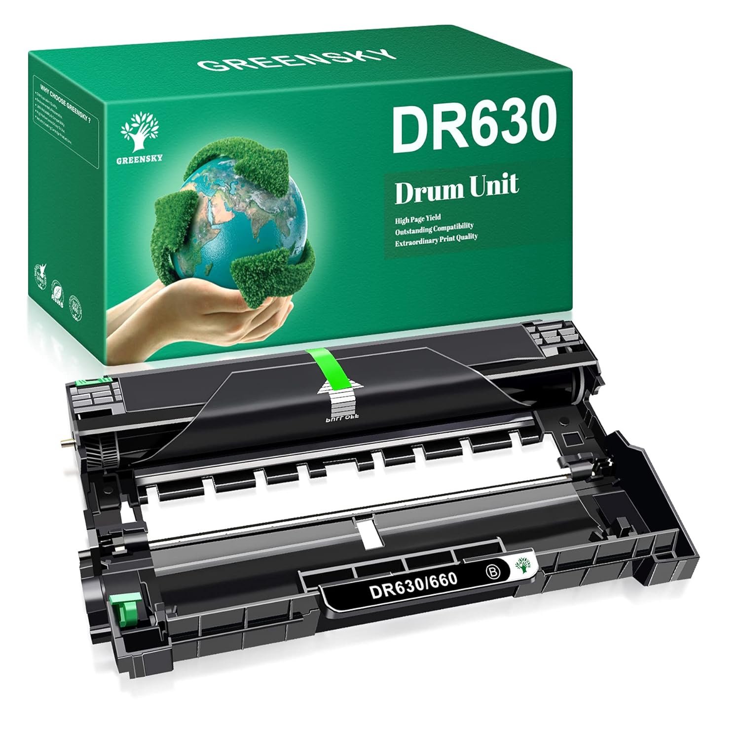 Compatible Drum-Unit Replacement For Brother Dr630 Dr-630 For Mfc-L2700Dw Hl-L2300D Hl-L2360Dw Hl-