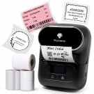Label Maker- M110 Bluetooth Thermal Printer For Business, Office, School, Home-Use, Clothing Label