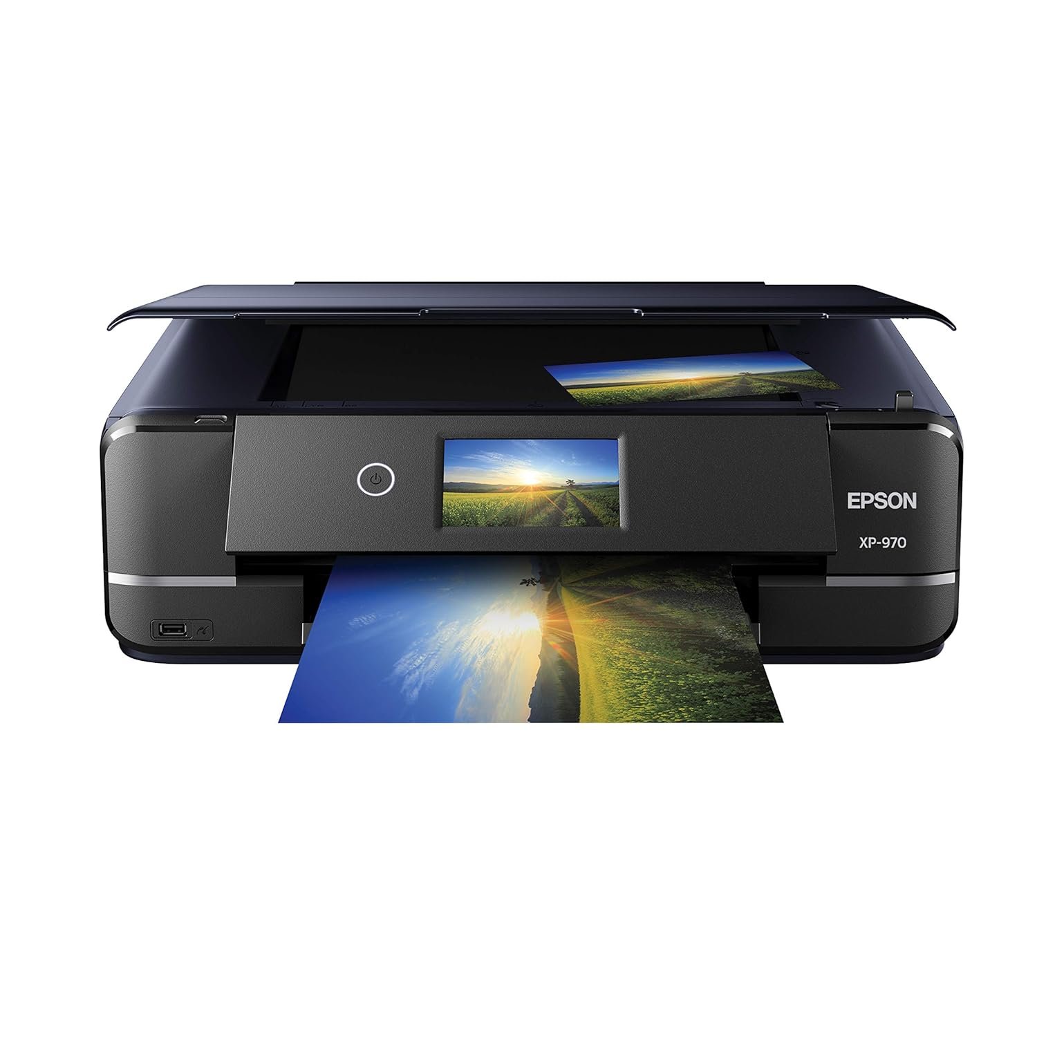 Expression Photo Xp-970 Wireless Color Photo Printer With Scanner And Copier, Black