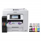 Ecotank Pro Et-5850 Wireless Color All-In-One Supertank Printer With Scanner, Copier, Fax And Ethe
