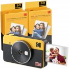 Kodak Mini Shot 2 Retro | 68-Sheet Bundle | Portable Wireless Instant Camera & Photo Printer, Comp