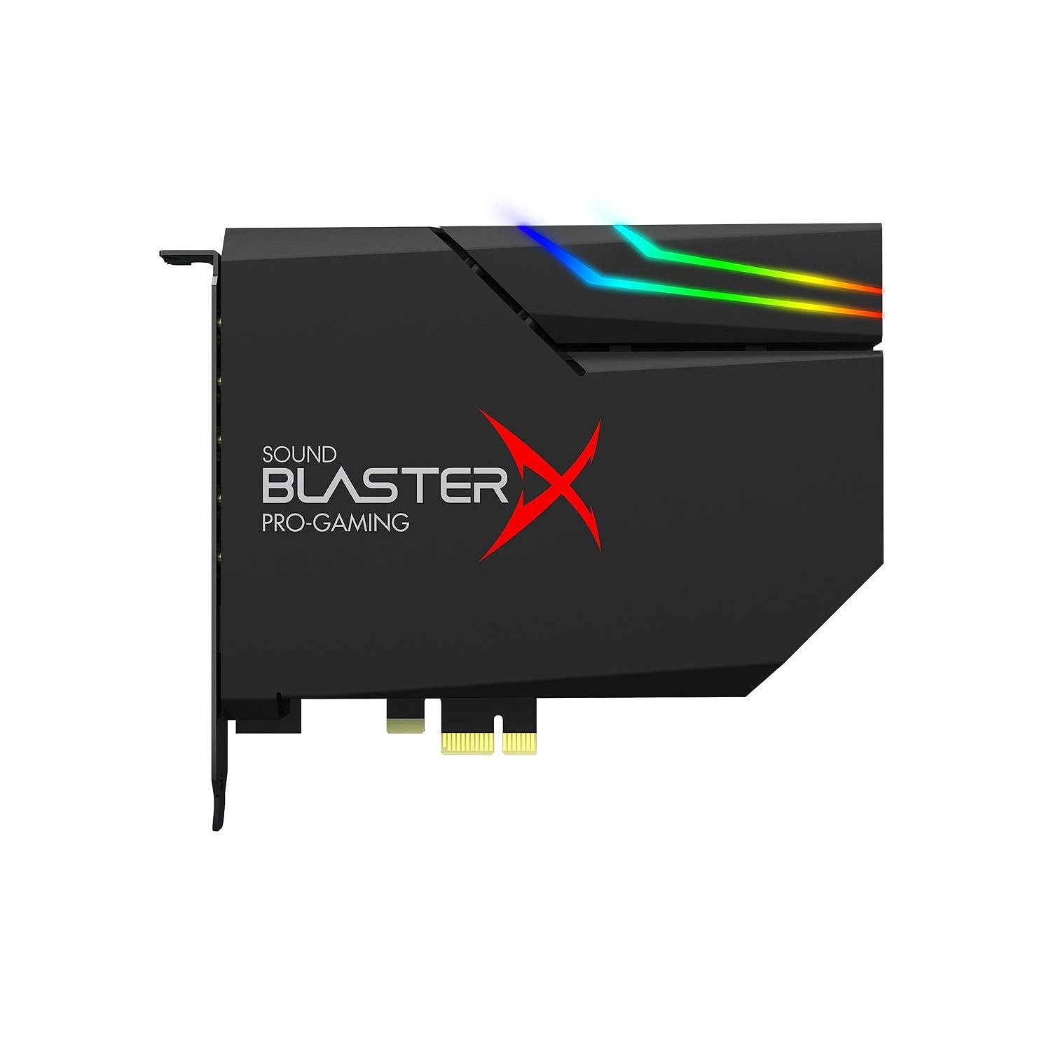 Creative Sound BlasterX AE-5 Plus SABRE32-class Hi-res 32-bit/384 kHz PCIe Gaming Sound Card and D