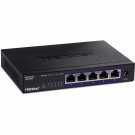 TRENDnet 5-Port Unmanaged 2.5G Switch, 5 x 2.5GBASE-T Ports, 25Gbps Switching Capacity, Backwards