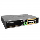 -Tech 9 Port Poe+ Switch (8 Poe+ Ports | 1 Uplink Port) – 120W – 802.3Af/At