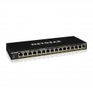 16-Port Gigabit Ethernet Unmanaged Poe+ Switch (Gs316P) - With 16 X Poe+ @ 115W, Desktop Or Wall M