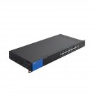 Linksys LGS124 24 Port Gigabit Unmanaged Network Switch - Home & Office Ethernet Switch Hub with M
