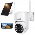 Security Camera 2K/4Mp Wireless Outdoor With Solar Panel 355Ptz 2.4G Wifi Wate