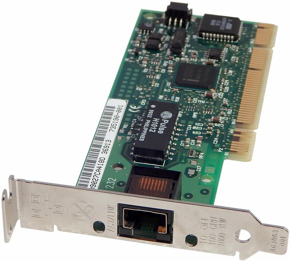 Intel Pro100+ LP Network PCI Adapter New 735190-001LP 154-01501-000 / E139761