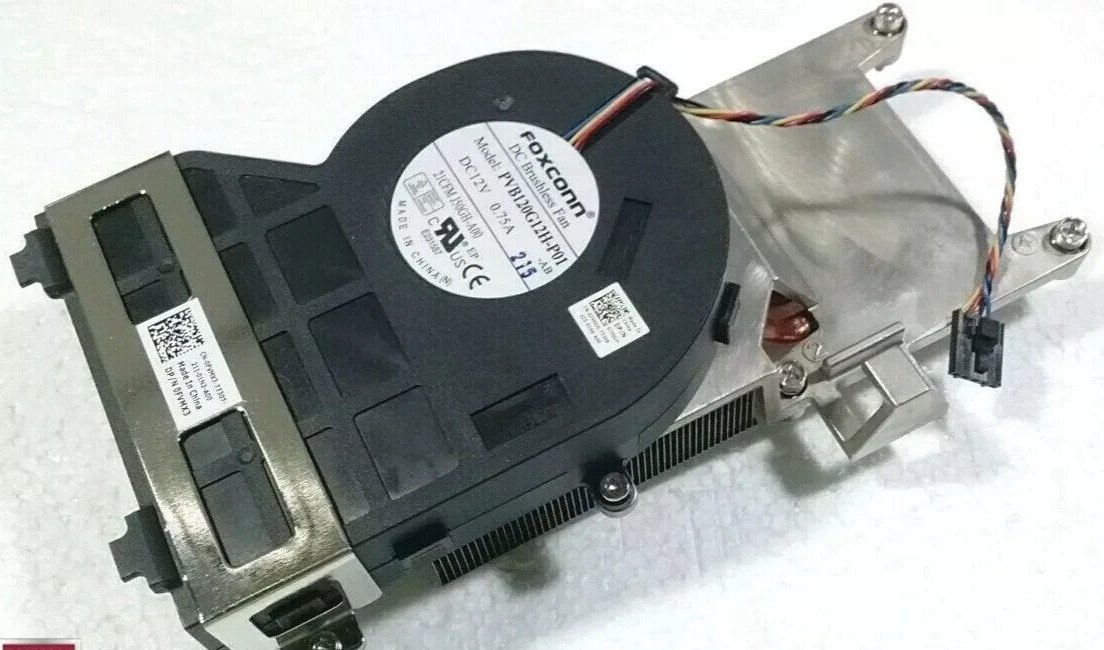 Dell Optiplex 790 990 Sff Computer Cpu Heatsink & Fan 0Fvmx3 Pvb120G12H-P01