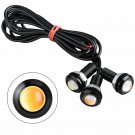 3pcs LED Amber Grille Lighting Kit Universal Fit Truck SUV Ford SVT Raptor Style