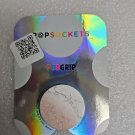 White Marble, Chic, Rose Gold Sparkly Sparkles, Pink Grip and Stand