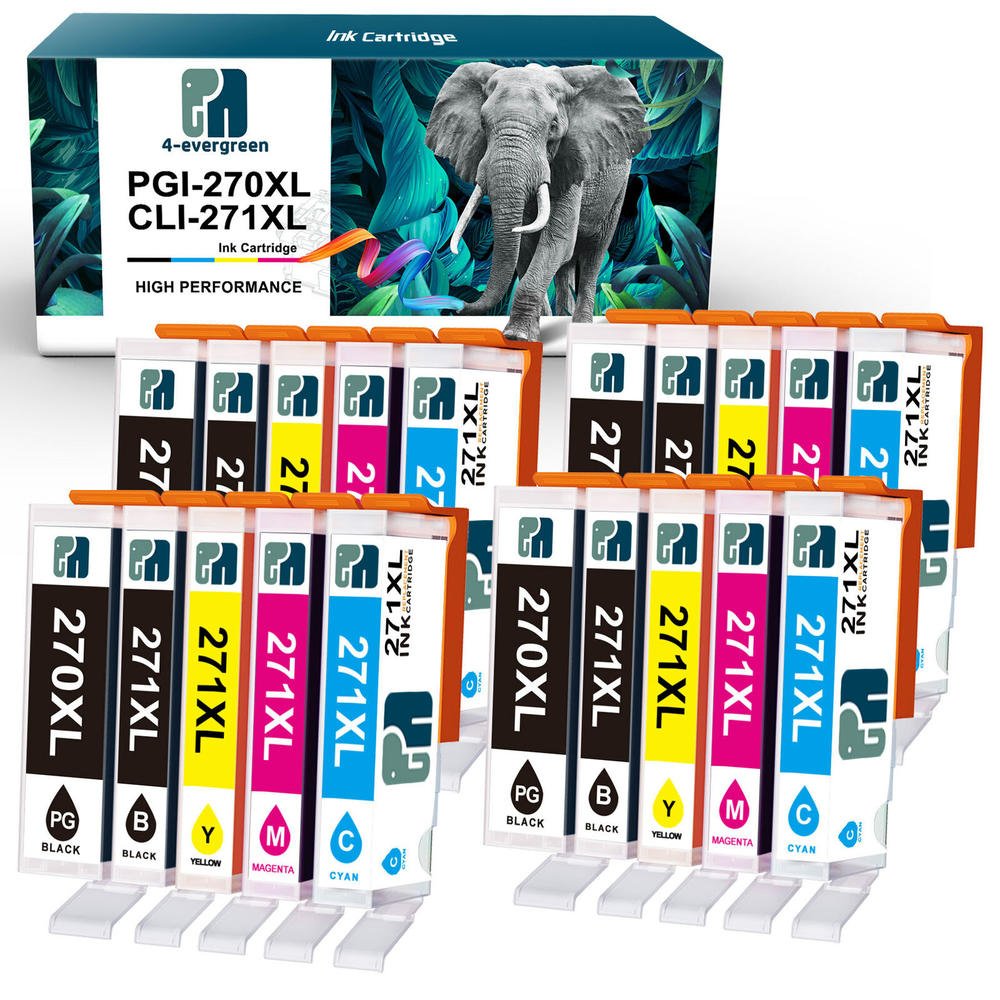 EBD Product PGI-270 XL CLI-271 XL Ink Sets LOT for Canon PIXMA MG7700 MG7720 TS8020 Printer